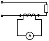Измерение тока электромагнитным прибором с измерительным трансформатором