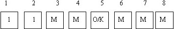 Управляющее поле в кадре формата типа Н