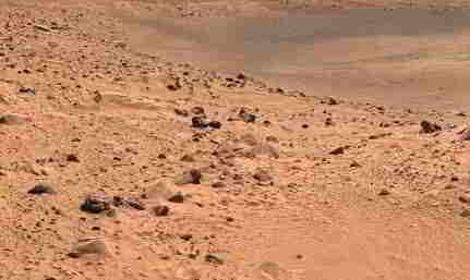 Изображение поверхности планеты Марс